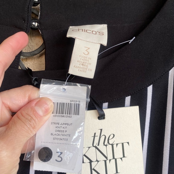 Chico’s striped jumper knit kit - Picture 8 of 10